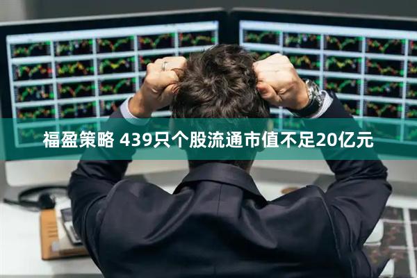 福盈策略 439只个股流通市值不足20亿元